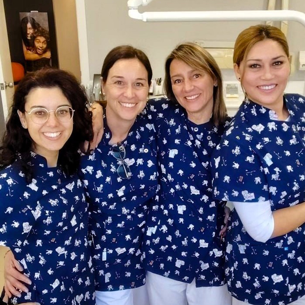 Equipo de higienistas y auxiliares de Clínica Dental Medent